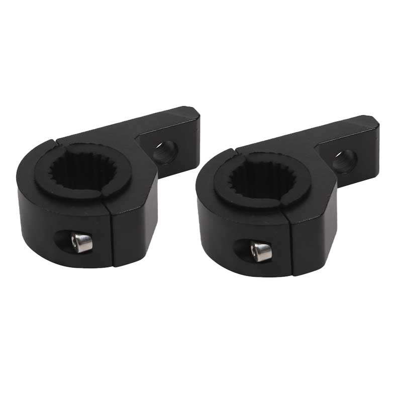 Universal Car Motorcycle Headlight Clamps Brackets Tube Clamp Kit Motorcycle Led Work Bar Lamp Mount Fog Lamp Clamp Mount