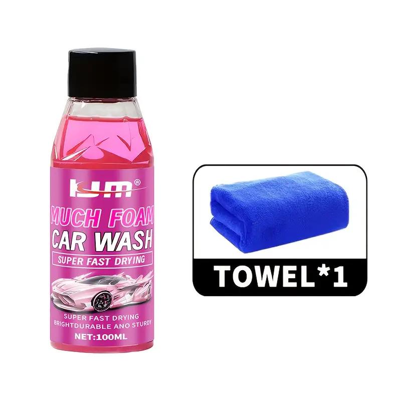 

Pink Car Shampoo - High Concentration 1:120 Formula,Ultra Fast Drying &Ultra Thick Foam,Gentle on Paintwork,Economical Usage Normal