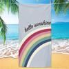 Summer Fun Print Beach Towel - Soft Absorbent Towel for Vacation Lovers,Vibrant and Stylish Designs for Everyday Use and Comfort