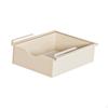Hanging Basket for Under Shelf Use, Space Efficient Closet Organizer Bedroom Items