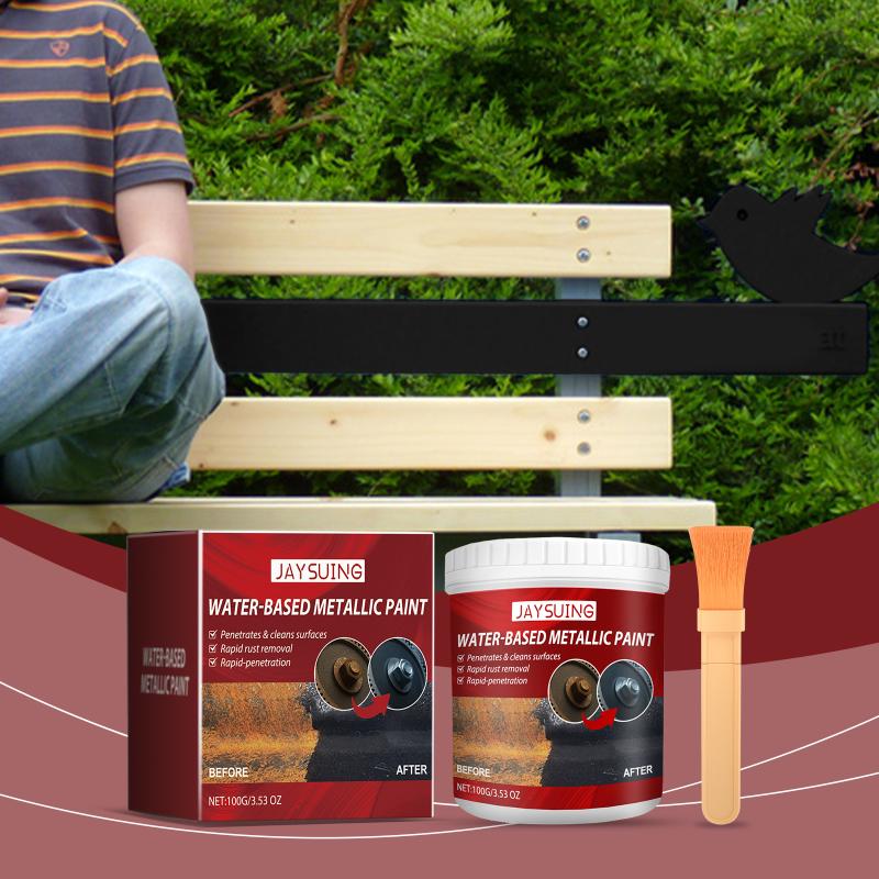 Car Rust Converter for Metal Chassis 100g Water Based Deruster Primer Agent for Long Term Protection Workshop Use