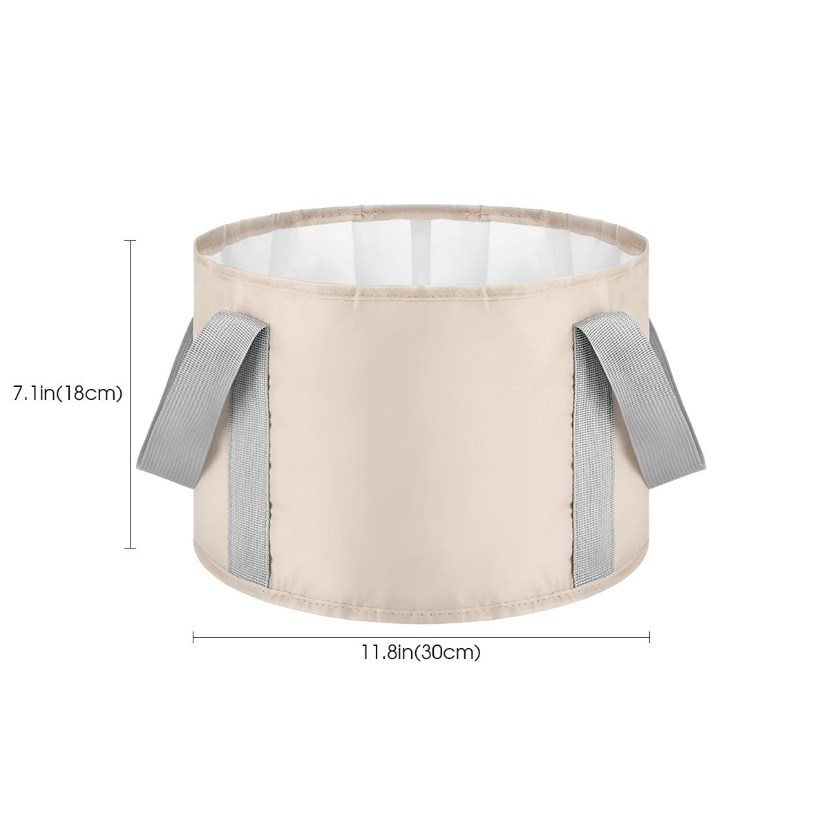 

Складной домашний тазик для мытья ног Спа Ванночка для ног Портативный с функцией изоляции Специализированный уход за ногами Подходит для путешествий