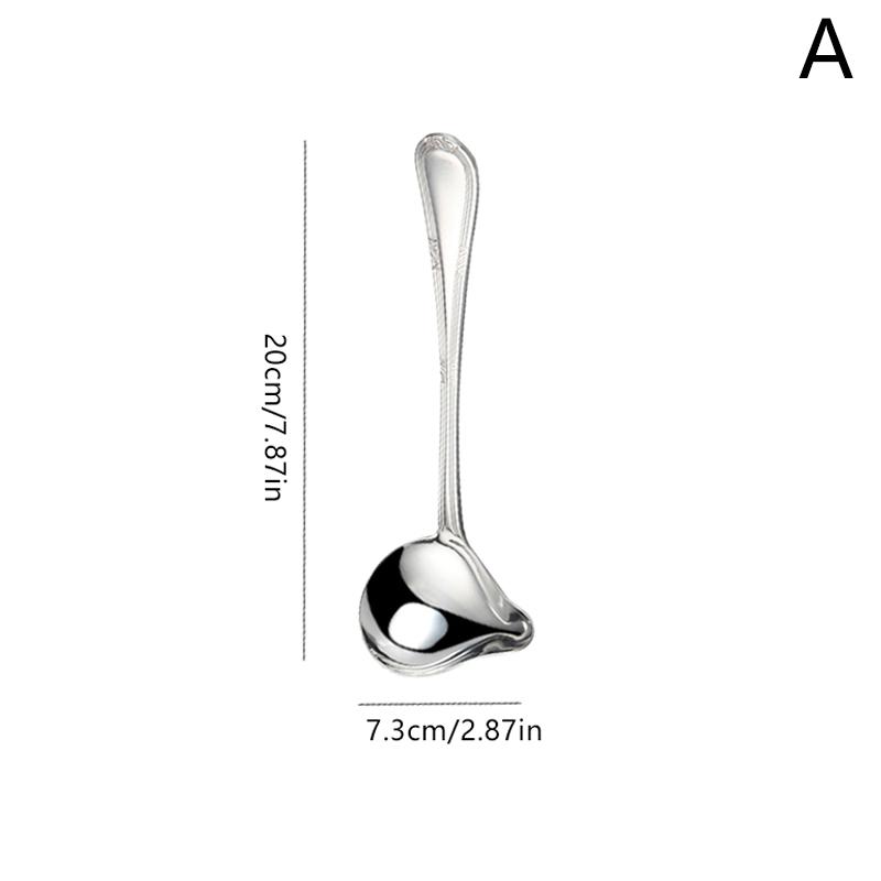 Stew Dipper Long Handle Cooking Tools Soup Stainless Steel Duck Mouth Shaped Spoon Kitchen Ladle Tableware Scoop Restaurant