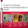 [TL]Solder Sucker No Clog Desoldering Pump For Solder Removing With Replaceable Heat Resistan Silicone Sucking Nozzle