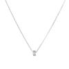 S925 Sterling Silver Zircon Lucky Charm Pendant Necklace for Women: Exquisite, Unique, Versatile, and Auspicious.