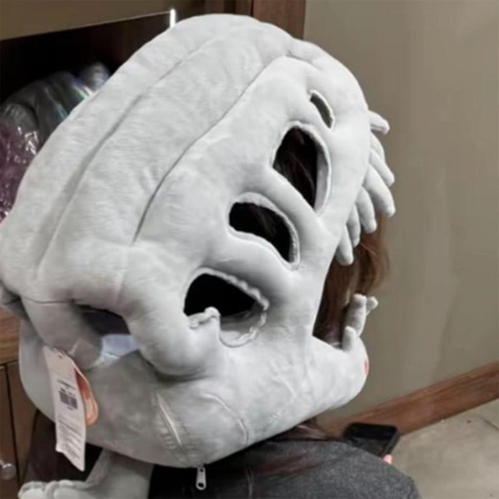 Dinosaur Skeleton Children Adult Costume Costume Props Mask Headgear Plush