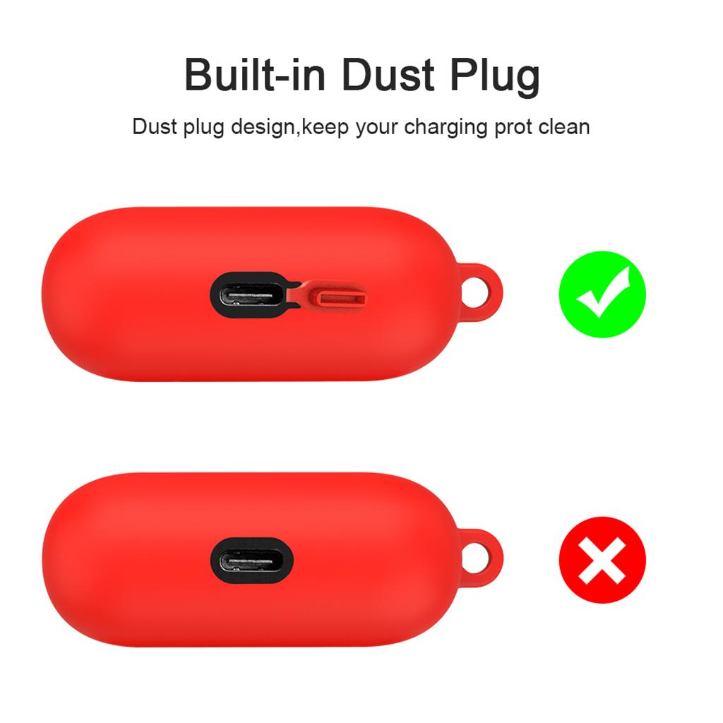 Capa Protetora Compatível com Razer-Hammerhead True Wireless X Fone de Ouvido à Prova d'Água Manga de Silicone Anti-poeira