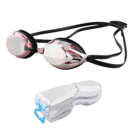 Tuocal Occhialini Da Nuoto, Accessori Nuoto, Anti Appannamento, Protezione UV, Impermeabili, Con Morbido Ponte Nasale In