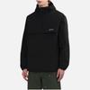 Carhartt WIP Logo Embroidered Water-Resistant Long Sleeve Hooded Jacket Men Jackets Black CHXJKI030820N-BKA