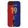Football Star No 19 Spain Footballer No 19 for Apple iPhone 17 16 Plus 13 12 Pro Max Mini X XR ProMax 16E 15+ 16Plus Air Case