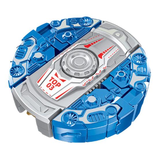Transforming Robot Dinosaur Spinner Toy Stress Anxiety Relief Simulated Dino Spinning Toy Kids Teens Adults Fingertip Gyroscope Fidget Toy