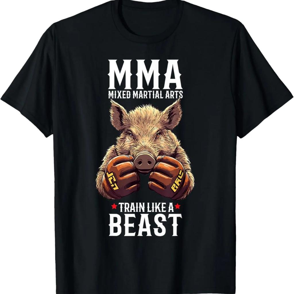 Train Like A Boar MMA Wildschwein T-Shirt
