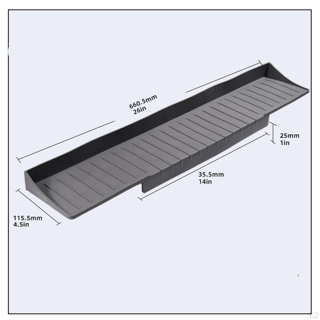 Kitchen Discharge Mat Washbasin Drain Cushion Holder 11.5 X 66 Cm