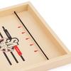 1 Set Fast Sling Puck Game Mini Wooden Hockey Board Speed & Accuracy Testing Chess Piece Catapult Toy Educational