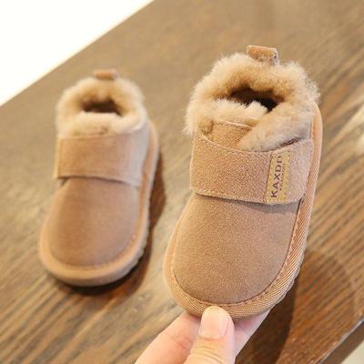2025 Winter Baby Snow Boots: Soft Sole, Velvet-Lined, Suitable for Toddlers 1-3 Years (Unisex)
