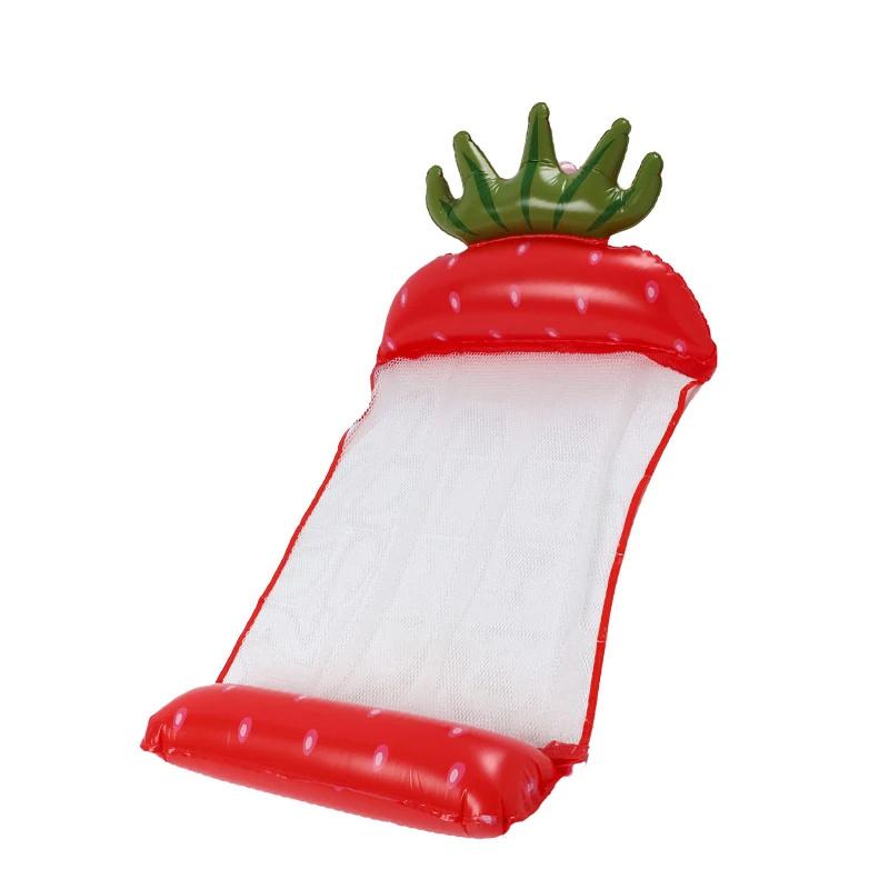 Summer Inflatable Foldable Floating Row Swimming Pool Water Hammock Air Mattresses Bed Beach Water Sports Lounger Chair