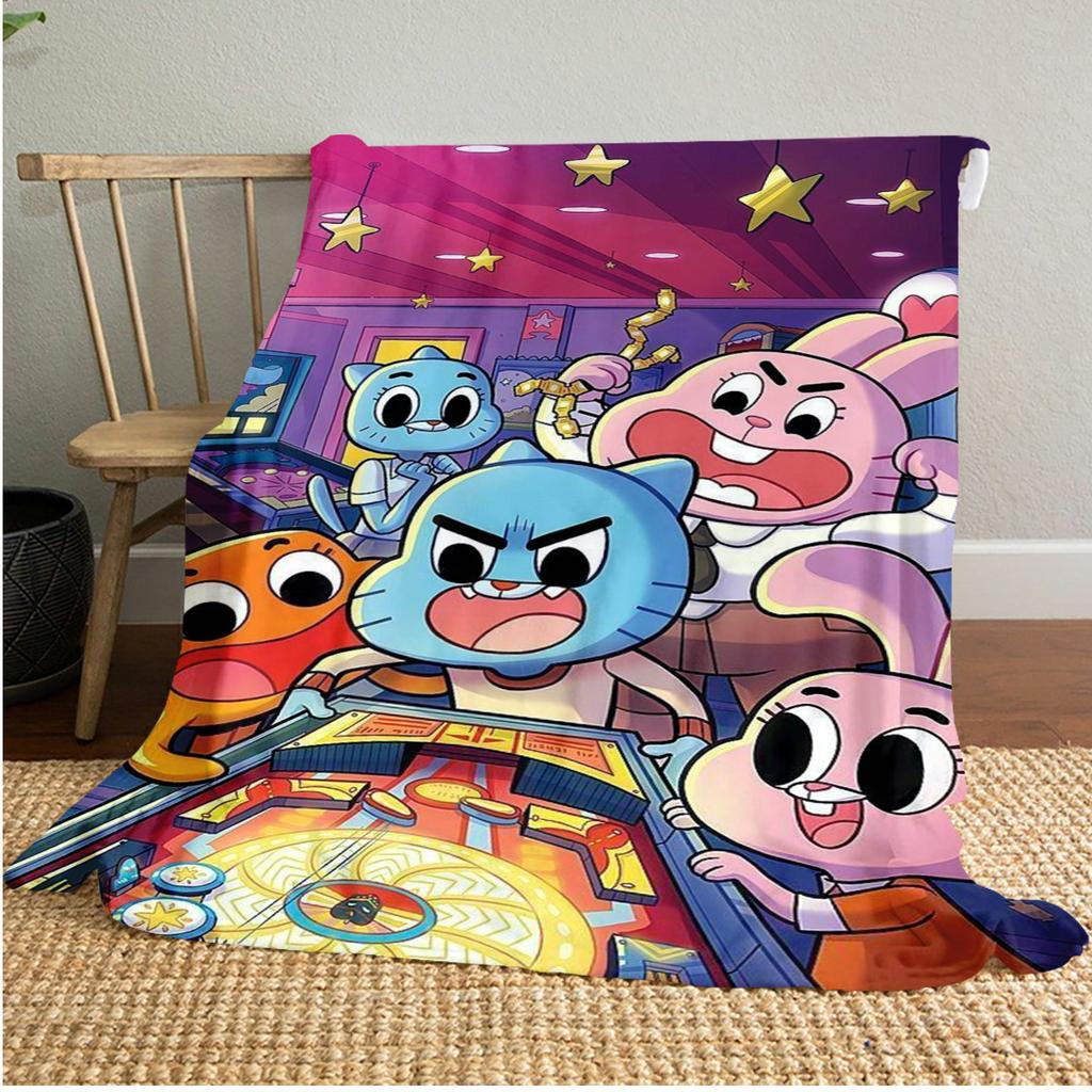Friends Gumball Soft Comfortable All Seasons blanket Sofa Office Naps blanket Outdoor Travel throw Perfect Gift
