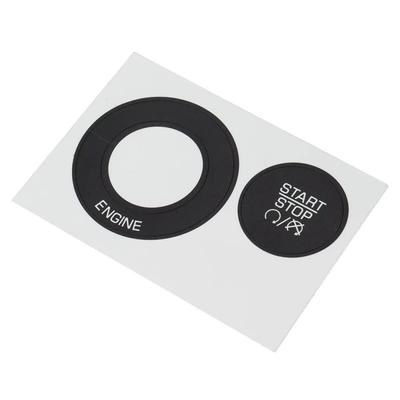 Nieuwe 1x Auto Ontsteking Drukknop Start Stop Reparatie Sticker Voor Dodge Charger 2011-2014