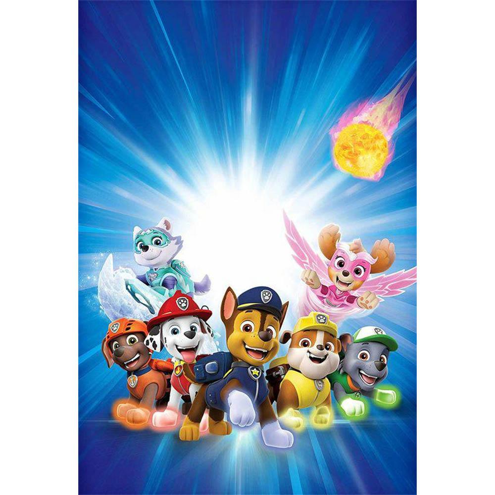 Kreskówkowy Piesek Disneya Malowanie Diamentami 5D DIY Wzór Artystyczny Drukowany Zestaw Puzzle Płótno Mozaika Ścieg Haft Domowy Dekor