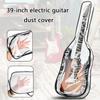 Clear Guitar Storage Case with Double Zipper Acoustic Guitars Bag Protector for 39inch Electric Guitar Accessory