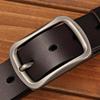 Men's Genuine Leather Pin Buckle Retro Belt - Casual Cowhide Style