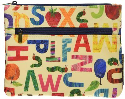 iPlanning Very Hungry Caterpillar 2-Tier Pouch, Alphabet, W19 X H15cm, K-1980
