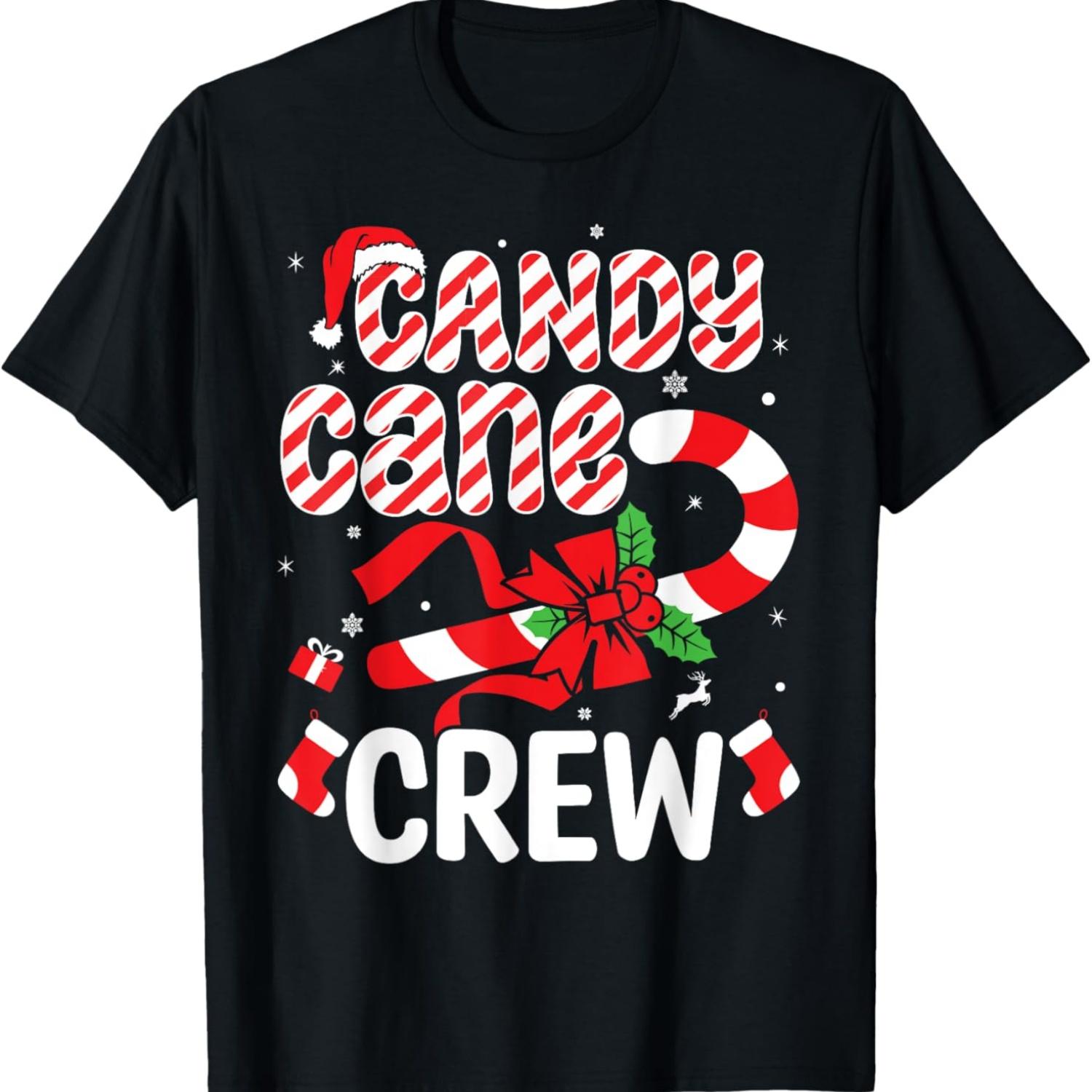 

Команда «Леденец» - Смешная рождественская футболка для мужчин и женщин XXXXXL чёрный