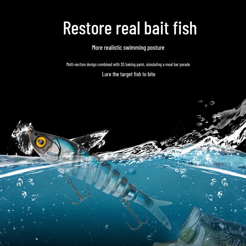 King Lure Multi-Joint Minnow Fishing Lure