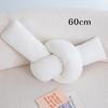 60-95Cm Creative Iron Chain  Knot Pillow Stuffed Soft Sofa Cushion Nordic Style Home Plush Decoration Irregular Shaped Plush