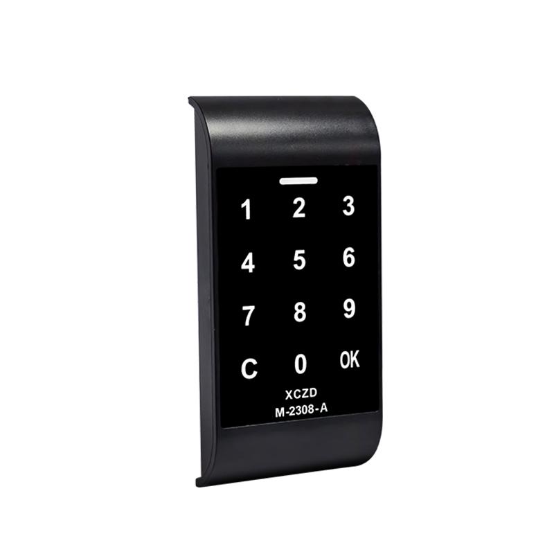 Electronic Cabinet Popular Gym Locker Keyless Digital Lock ABS Electronic Cabinet Intelligent Lock Digital Lock (Black,Wood Door&Plastic&Door Lock)