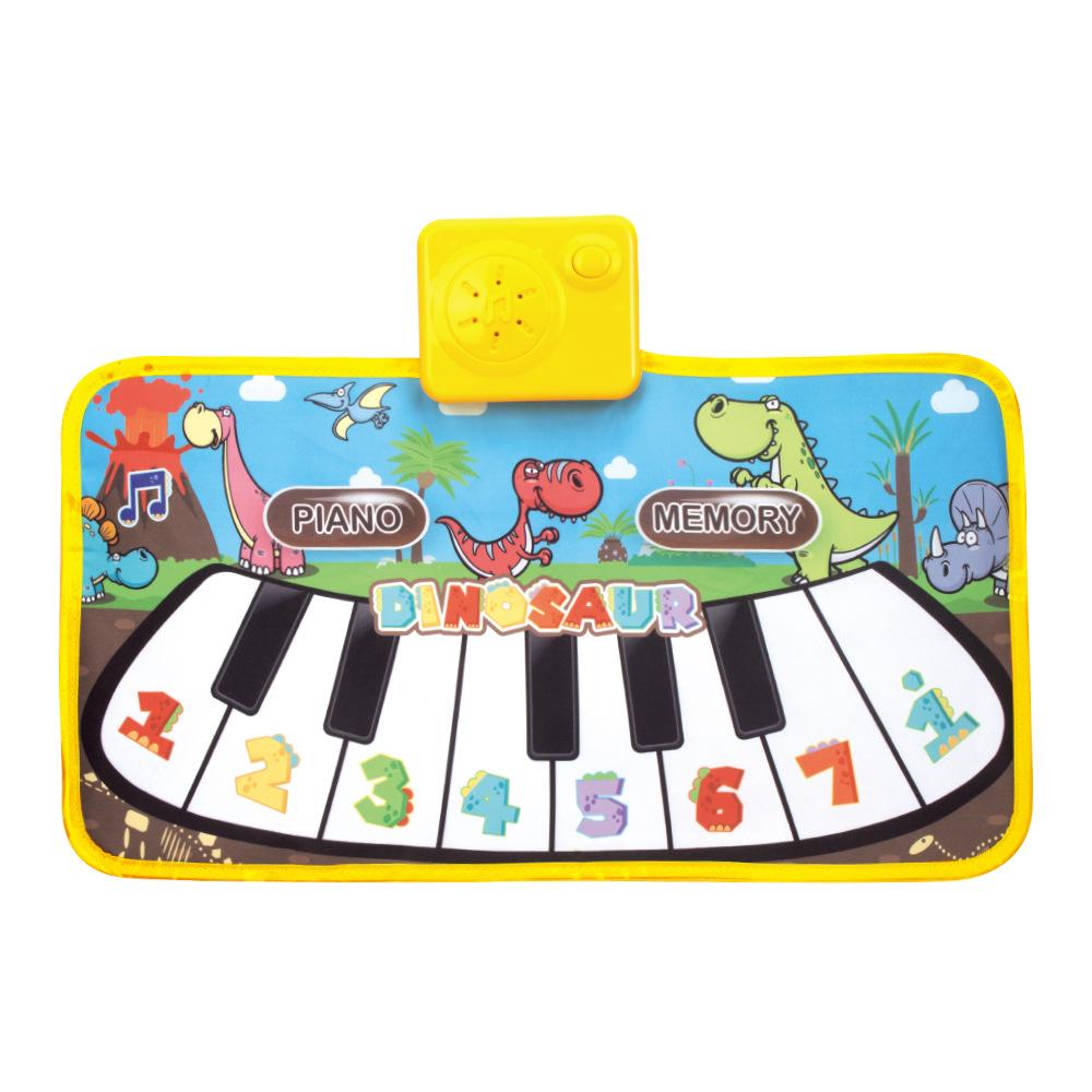 Okul Öncesi Bebek Müzik Dans Battaniyesi Oyuncak Erken Eğitim Hediyesi Çocuk Piyano Klavye Pedi Oyuncak