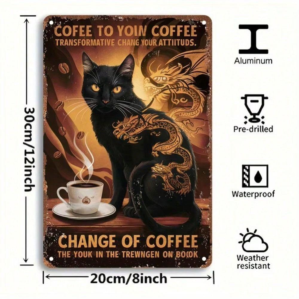 Vintage Metal Tin Sign Wall Art 20x30 cm Home Decor