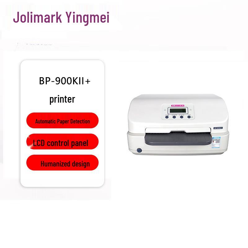 

Jolimark BP-900KII+ 24-Pin Passbook Document Printer CN plug (adapter included)