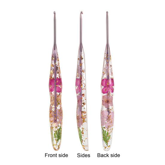 Resin Crochet Hook for Beginners Crocheting Lovers 2 0mm-8 0mm Ergonomic Crochet