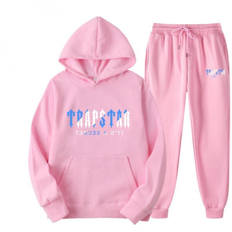 2023 New Fashion Men's and Women's Hoodies Set Fleece Sweater Casual Sports Two-piece Set Couple Set