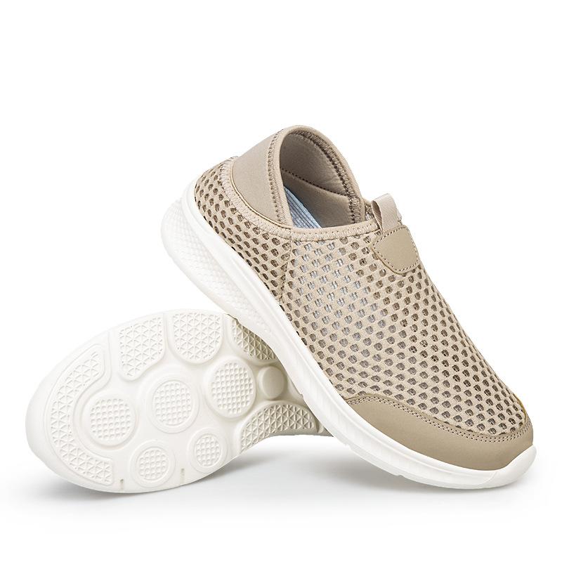 Lightweight summer new breathable mesh hole big mesh casual shoes walking