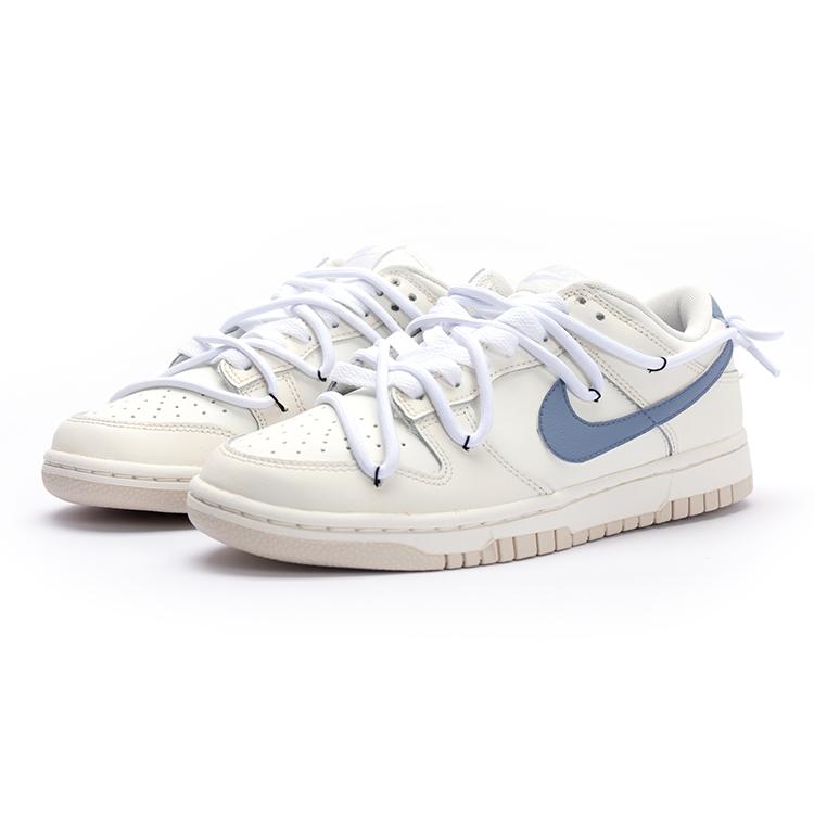 Nike Dunk Low top Skateboard Shoes Women's Milk Blue DX5930-100(Team15-)
