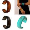Practical Wide Acrylic Bangle Bracelets Geometric Bangle Statement Jewelry Suitable for Women Matching Fashion Outfits