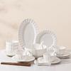 27-Piece Minimalist Ceramic Dinnerware Set