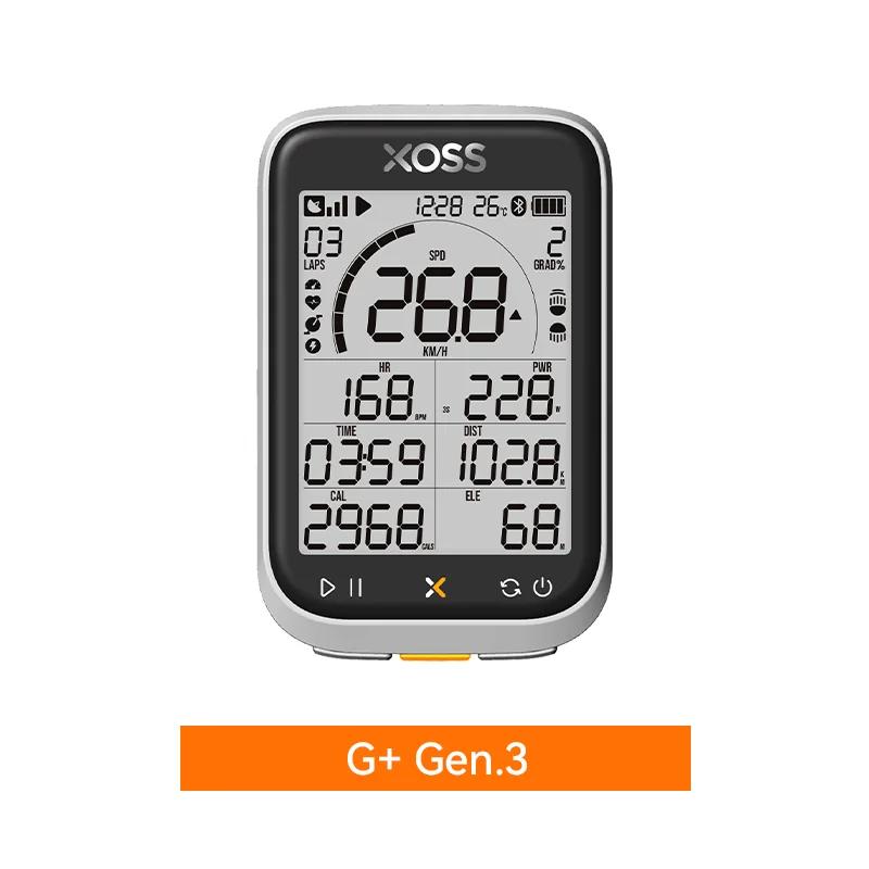 XOSS Nuevo G3 Gen3 GPS Ciclocomputador Velocímetro Rastreador Bluetooth Impermeable Bicicleta de Carretera Cadencia Velocidad Cuentakilómetros de Bicicleta