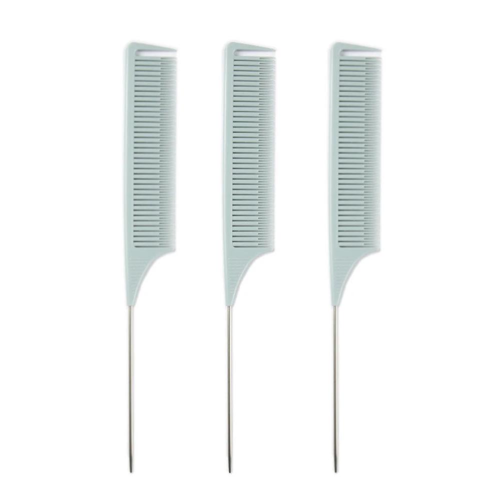 Plastic Styling Tools Professional Pointed Tail Comb Dye Hair Highlights Comb Styling Combing Hairdressing Hair Shop Hair Tools
