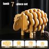 Multi Wood Tray Wood Saucer Flower Pot Tray Cup Pad Coaster Plate Kitchen Decorative Plate Creative Coaster Coffee Cup Mat