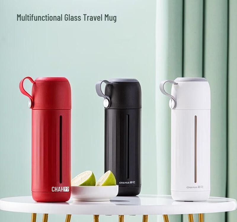 CHAHUA Glass Portable Water Bottle