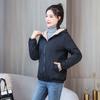 HI-FASHION Plus-size Suit Jacket Autumn Winter Thicken Slim Long-sleeved Outwear Women's All-match Velvet Coat