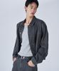 PROJECT3 Compact Twill Pants Jacket Setup Set[Gray]_Set0703