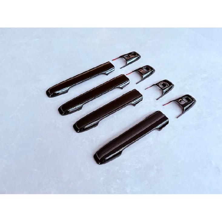 For Daihatsu Move 2025 2026 Car Accessories ABS Chrome Door Handle Cover Without Smart Key Hole Catch Cap Trim