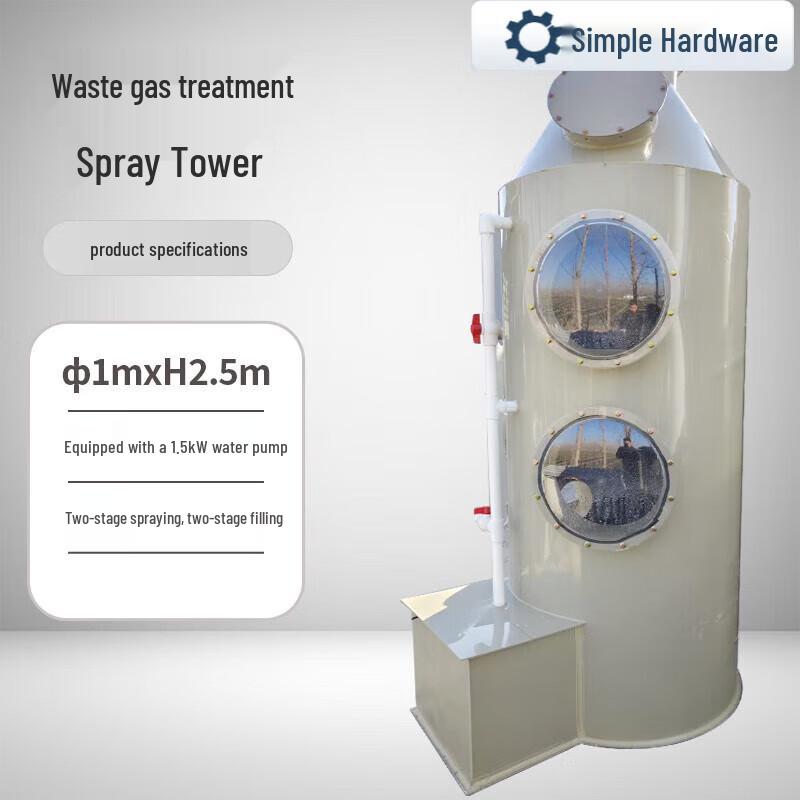 Industrial Exhaust Gas Purification Tower CN plug (adapter included)