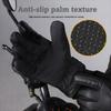 Touchscreen Motorcycle Gloves Thickened Fleece Winter Gloves  Winter Outdoor Activities