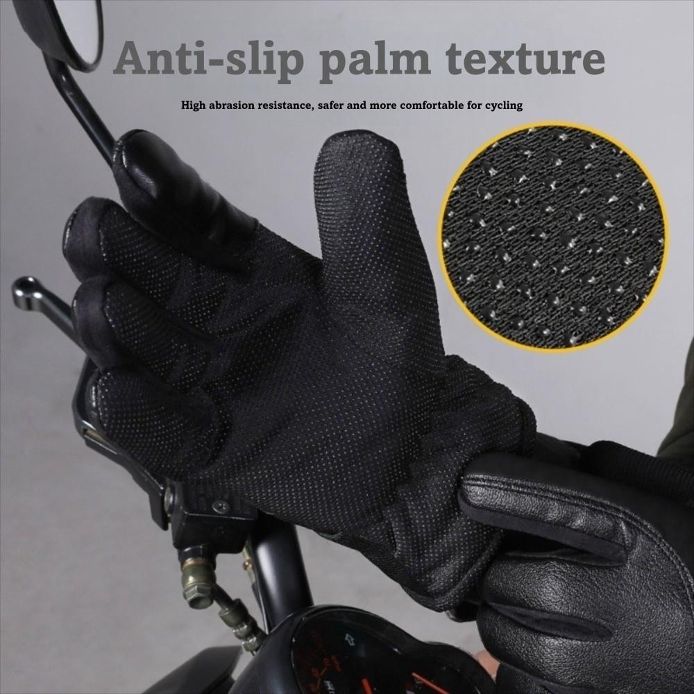 Touchscreen Motorcycle Gloves Thickened Fleece Winter Gloves  Winter Outdoor Activities