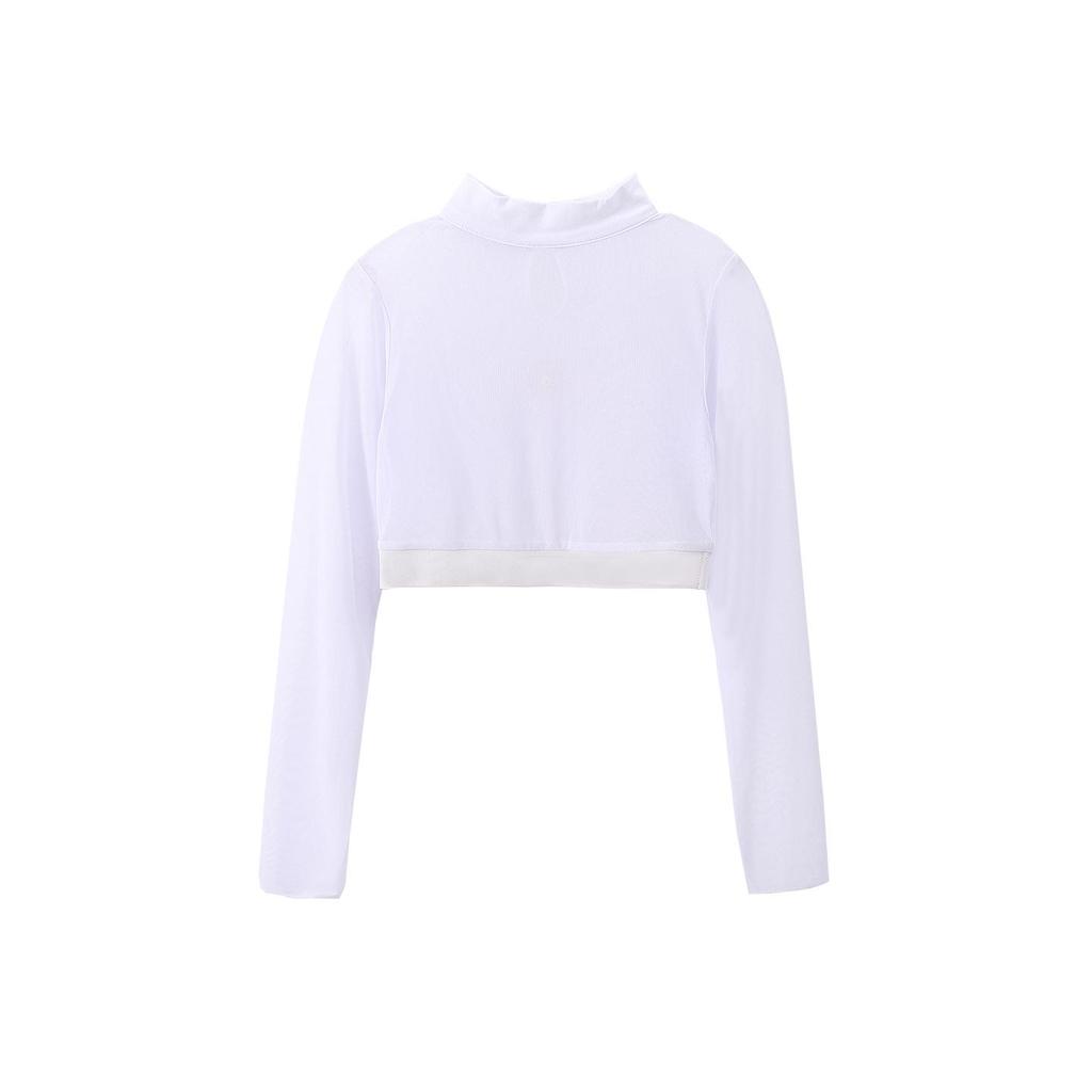 Kids' Street Dance Trendy Outfits: Color Block Hip Hop Tops & Denim Work Pants for Girls & Boys